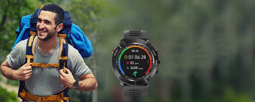 Smart Watch for Men Weybon Fitness Tracker